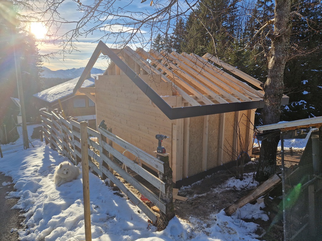 Construction Ossature bois Charvonnex