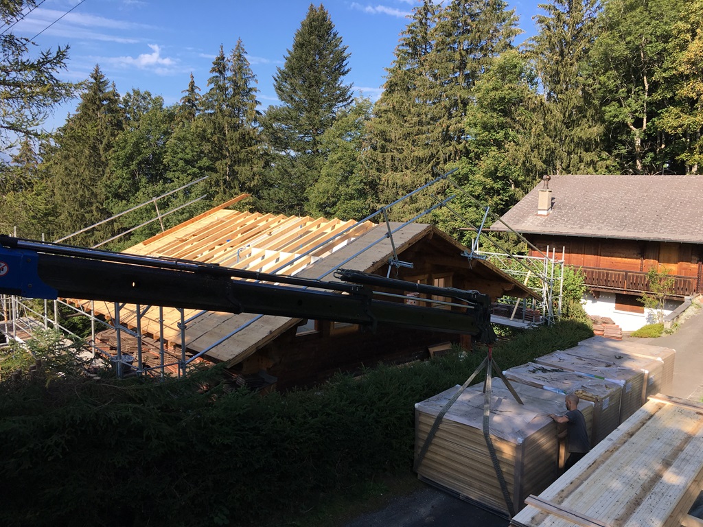 Charpente traditionnelle Annecy